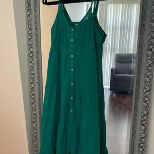 Maxi dress button down